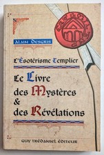 Esotérisme templier livre d'occasion  Gouville-sur-Mer