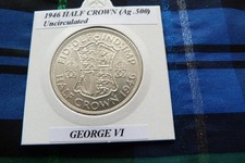 Uncirculated 1946 half for sale  WIMBORNE