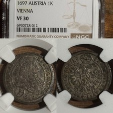 1697 austria argento usato  Spedire a Italy