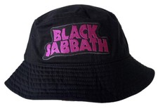 Chapéu balde Black Sabbath com logotipo bordado comprar usado Chapéu balde Black Sabbath com logotipo bordado comprar usado  Enviando para Brazil