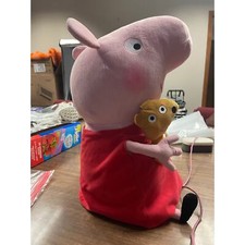 Peppa Pig!  16 inch Ty Tags Attached Peppa Cartoon Character Plush comprar usado  Enviando para Brazil