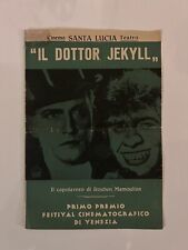 Dottor jekyll brochure usato  Ragalna