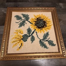 Vtg sunflowers yarn for sale  Hemet