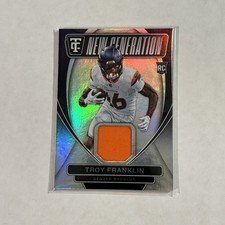2024 Panini Totalmente Certificado Troy Franklin RC #NGJ-TFN Nova Geração Relíquia comprar usado  Enviando para Brazil