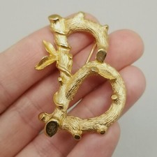 Vintage letter brooch for sale  Presque Isle