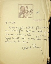 Gabriel faure poète d'occasion  Angers-