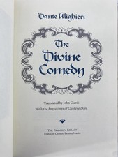 Franklin Library The Divine Comedy by Dante Alighieri – Leather Collector’s Ed comprar usado  Enviando para Brazil