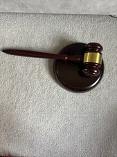 Judges gavel block for sale  SOUTHAM