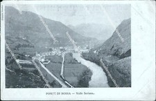 Bs548 cartolina ponte usato  Tramonti