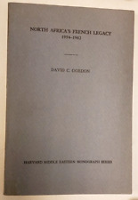 1962 PB 1st,Gordon NORTH AFRICA'S FRENCH LEGACY, Oppression,Attitudes,Society segunda mano  Embacar hacia Argentina