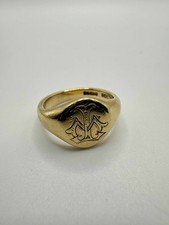 9ct masonic signet for sale  SOUTHAMPTON