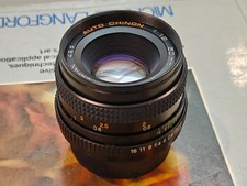 Auto chinon 50mm for sale  LONDON