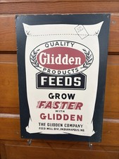 Glidden feeds vintage for sale  Farmington