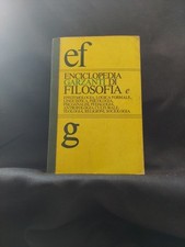 Enciclopedia garzanti filosofi usato  Domodossola
