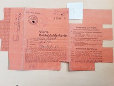 Reichskleiderkarte lwa wiesbad gebraucht kaufen  Darmstadt