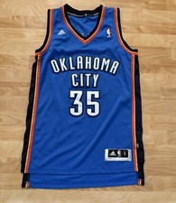 Camiseta de basquete Adidas Oklahoma City Thunder 35 Kevin Durant tamanho pequeno +2” comprar usado  Enviando para Brazil