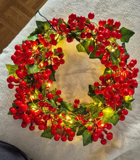 Beleuchteter beerenkranz weihn gebraucht kaufen Beleuchteter beerenkranz weihn gebraucht kaufen  Ahnatal