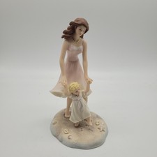 Estatueta Lenox Seaside Stroll mãe e filho com caixa 7" comprar usado  Enviando para Brazil