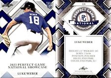 LUKE WEBER Rookie 2023 Leaf Perfect Game NATIONAL SHOWCASE #228 AZUL PR 25, usado comprar usado  Enviando para Brazil