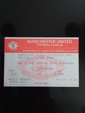 Manchester united luton for sale  STOURBRIDGE