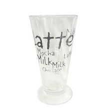 Latte glass cappuccino for sale  CHICHESTER