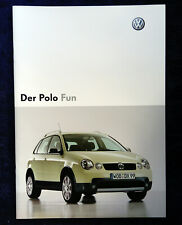 Polo prospekt 2004 gebraucht kaufen  Vechta
