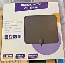 Antena de TV interna digital para Smart TV 400 milhas alcance HD 1080p 18 pés cabo 4k comprar usado  Enviando para Brazil