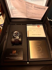 Chronograph black numbered for sale  LOUGHBOROUGH