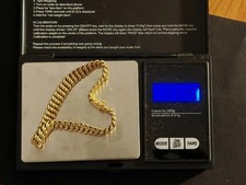 Bracelet gourmette jaune d'occasion  Reims