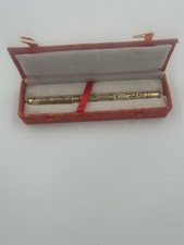 Bolígrafo Closionne’ de colección, flores rosas con detalles azules y verdes caja original  segunda mano  Embacar hacia Mexico