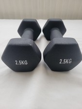 Pair 2.5kg neoprene for sale  HOUNSLOW