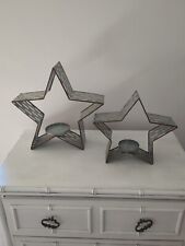 Pair silver star for sale  Bridgeton