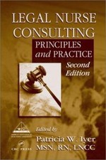 Legal Nurse Consulting : Principles and Practice Hardcover Patric segunda mano  Embacar hacia Mexico