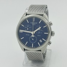Relógio Tissot PR100 masculino mostrador azul cronógrafo safira suíça 41 mm T101417A comprar usado  Enviando para Brazil