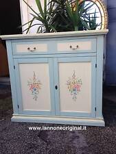 Credenza legno dipinta usato  Napoli