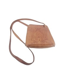 Bolsa feminina de couro marrom tamanho único sem marca, usado comprar usado  Enviando para Brazil