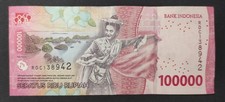 Indonésie billet 100 d'occasion  Ogeu-les-Bains