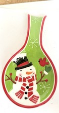 Snowman cardinal spoon for sale  Acworth