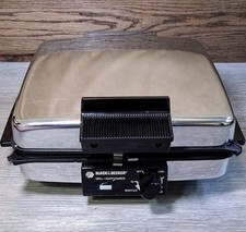 Máquina de waffle quadrada vintage Black & Decker Grill G48TD 900w tipo 2 TESTADA✅️ comprar usado  Enviando para Brazil