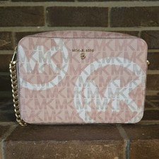 Bolsa tiracolo Michael Kors rosa Ginny pequena comprar usado  Enviando para Brazil