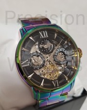 NOVO INVICTA 40990 OBJET D’ART RELÓGIO IRIDISCENTE ESQUELETO AUTOMÁTICO TEMPO DUPLO 47MM comprar usado  Enviando para Brazil