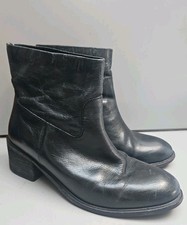 Jigsaw black leather for sale  PWLLHELI