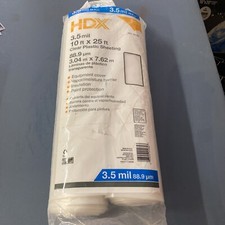 Hdx plastic sheeting for sale  Hartland