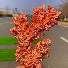 412G rzadki!! opalizujący okaz mineralny kryształu miedzi rodzimej na sprzedaż  Wysyłka do Poland