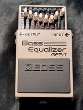 Pedal de efeitos de baixo equalizador Boss GEB-7 comprar usado  Enviando para Brazil