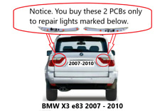 Placas de chip de reparo de lanterna traseira interna BMW X3 e83 2007-2010 serve para 7162213 e 716221 comprar usado  Enviando para Brazil