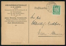 Postkarte viehverkaufshalle le gebraucht kaufen  Bad Salzuflen
