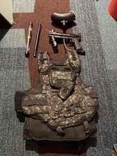 Marcador de paintball Tippmann 98 personalizado ultra básico/geração e colete de tato global incluído, usado comprar usado Marcador de paintball Tippmann 98 personalizado ultra básico/geração e colete de tato global incluído, usado comprar usado  Enviando para Brazil