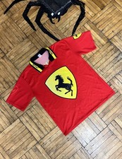 Camiseta de corrida 90S CRAZY VINTAGE FERRARI GRANDE LOGOTIPO VERMELHA TAMANHO M FEITA NA ITÁLIA Y2K comprar usado  Enviando para Brazil