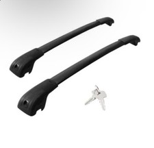 Rack de teto barras transversais 2023 2024 Honda Pilot bagagem bicicleta de carga etc até 220 libras comprar usado  Enviando para Brazil